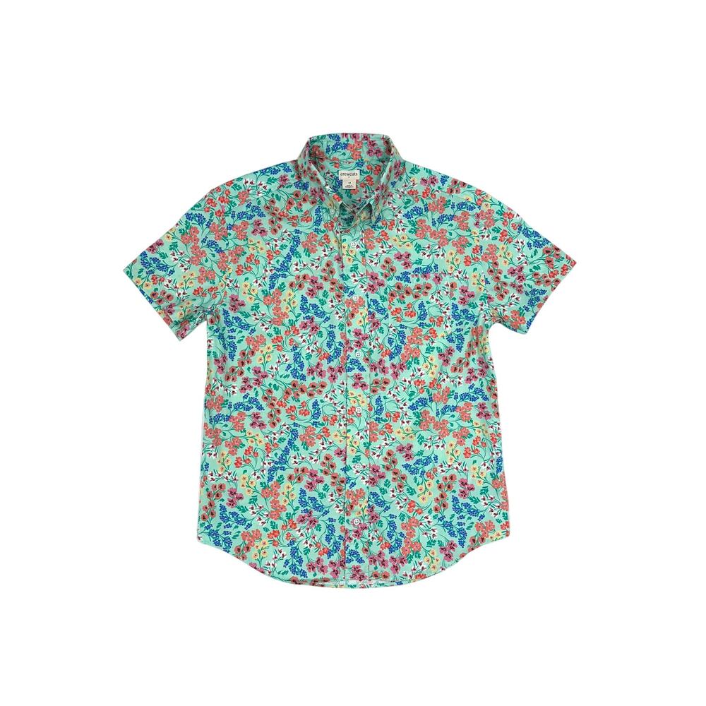 Crewcuts Boys Floral Washed Shirt